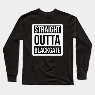 DC Straight outta Blackgate Prison Long Sleeve T-Shirt